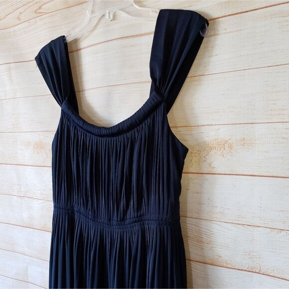 Kobi Halperin Sasha Strappy Midi Dress Midnight Blue Women's Size Medium - Picture 9 of 16